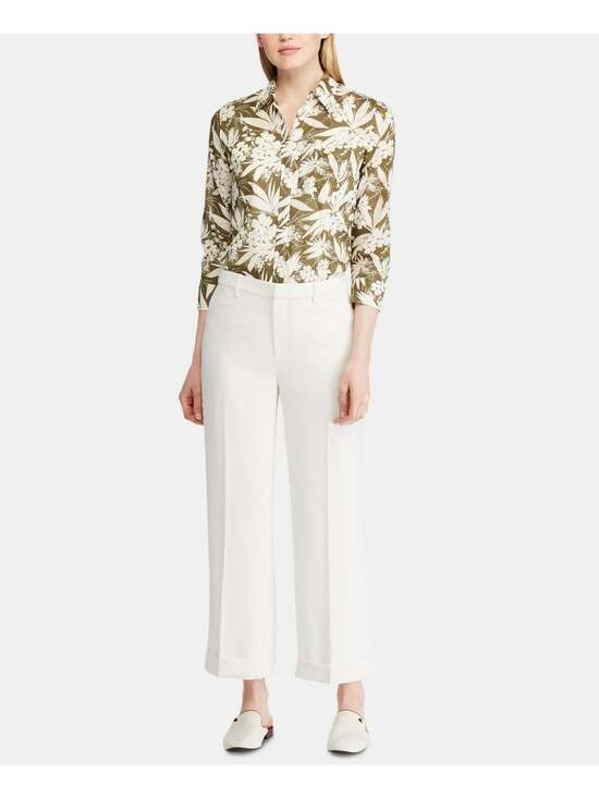 Lauren Ralph Lauren Pants - NEW Lauren Ralph Lauren Women's 10 Wide-Leg Cropped Pant NWT $165